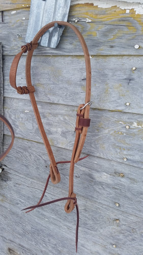 Harness Leather One Ear Headstall