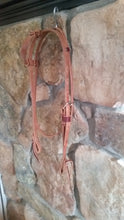 Harness Leather One Ear Headstall With Throat Latch