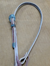 Split Ear Headstall with Antique Rose Buckle