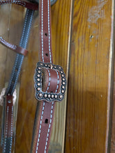 One-Ear Headstall with Copper Berry Buckle